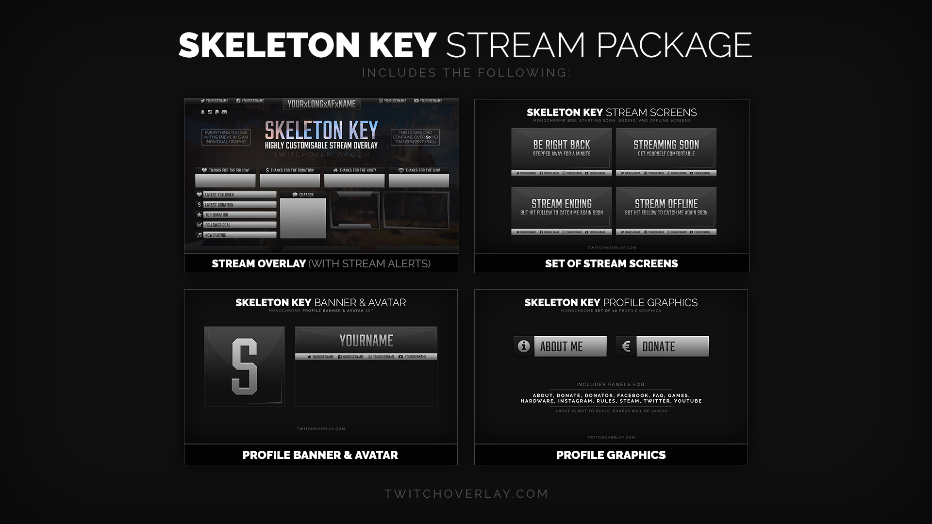 Skeleton Key - Professional Stream Package