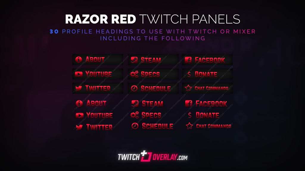 Metallic stream graphics and overlay style notes Metallic stream graphics and overlay style notes
