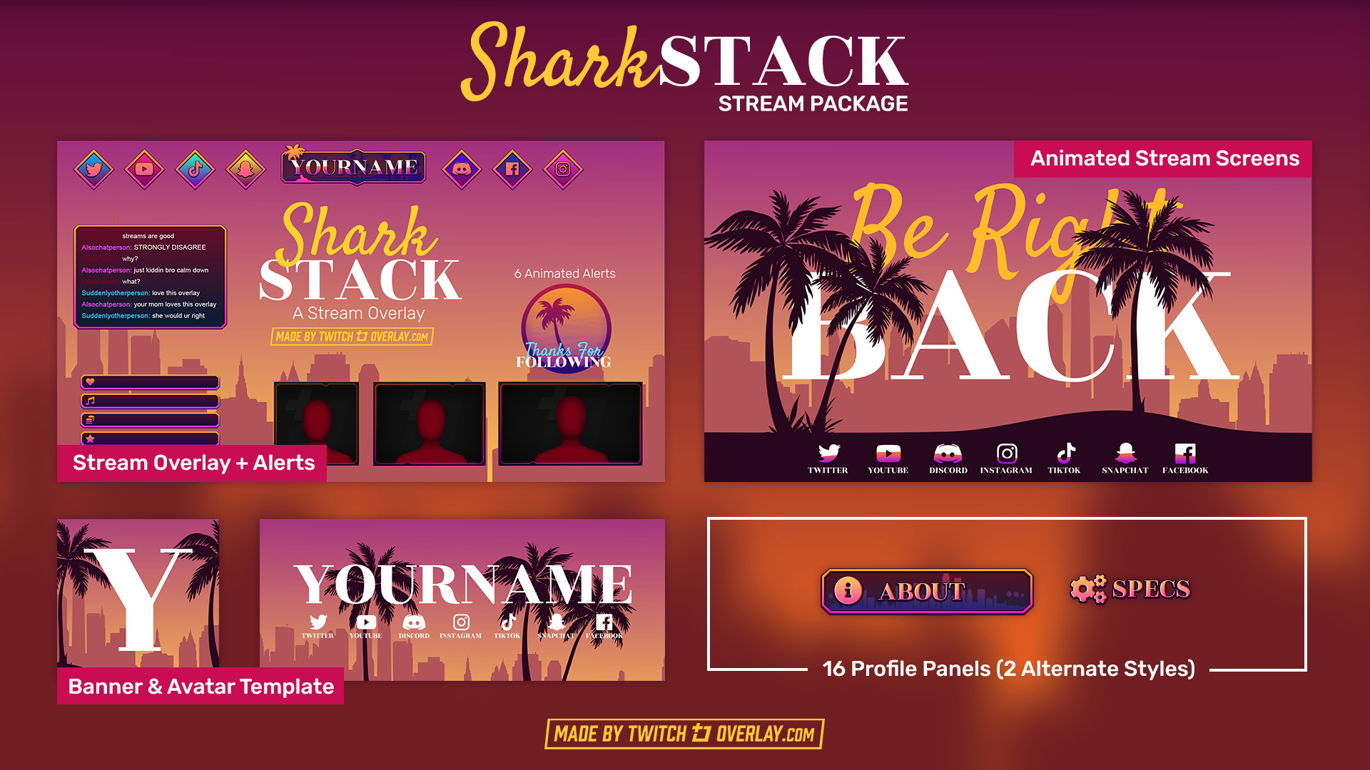 Shark Stack - GTA 5 Stream Package