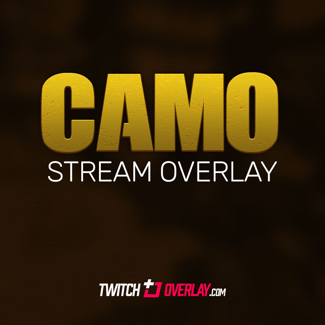 Camo - Free Call of Duty Twitch Overlay