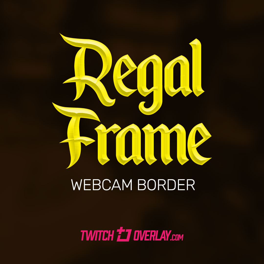 Regal Frame - Gold Cam Overlay