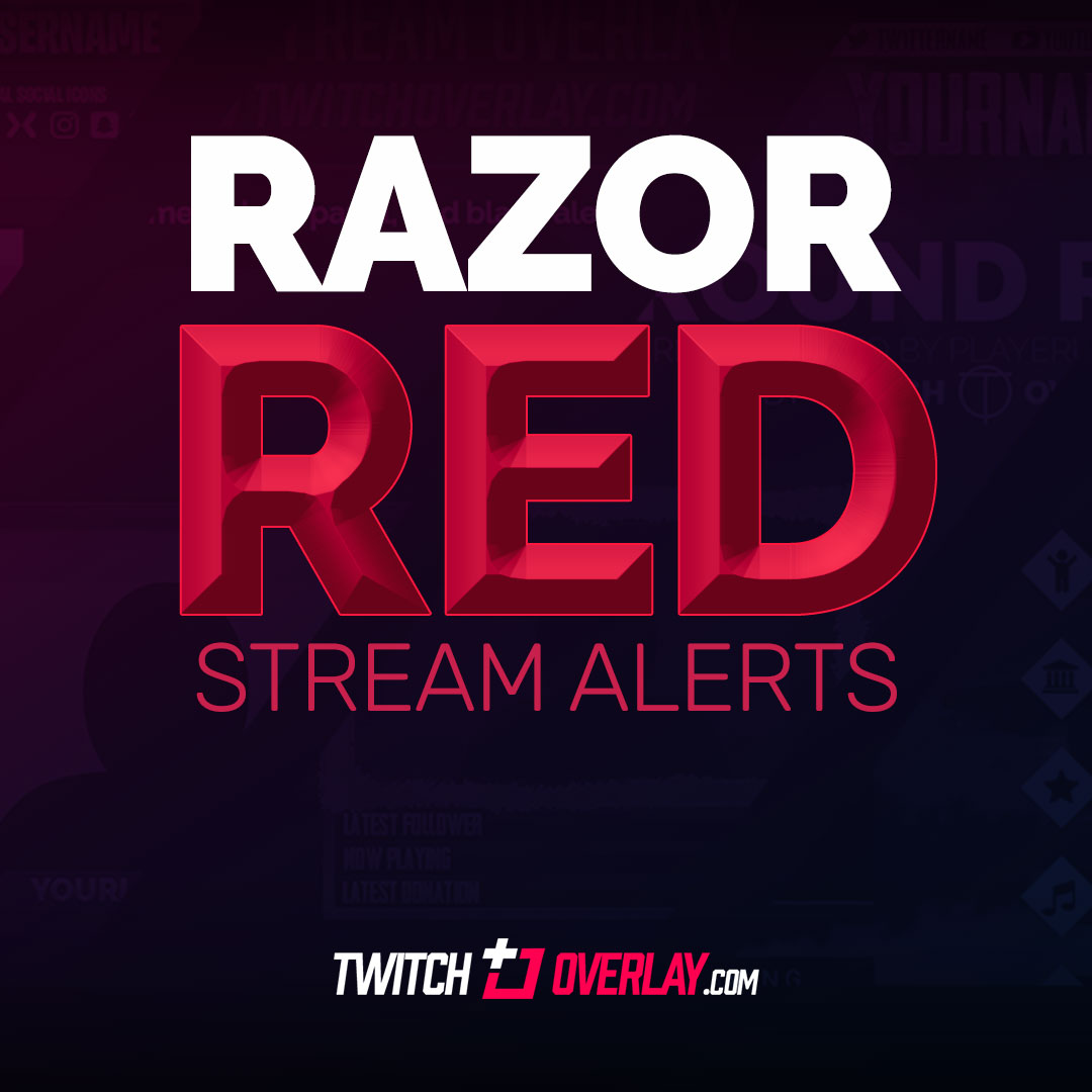 Razor Red Stream Alerts