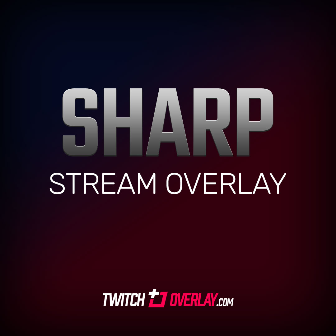 Sharp - Free Battlefield Twitch Overlay