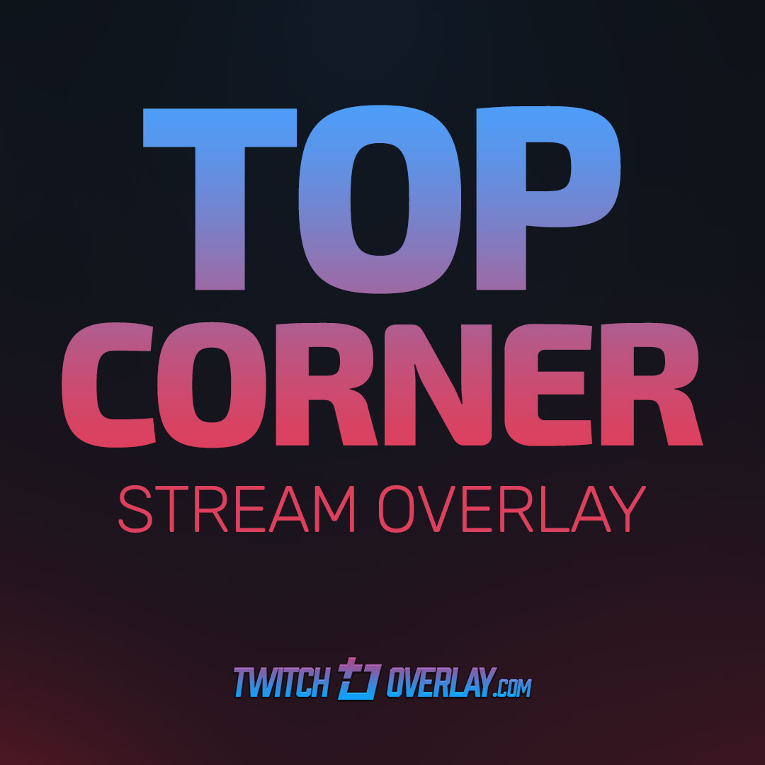 Top Corner - Free FIFA Twitch Overlay