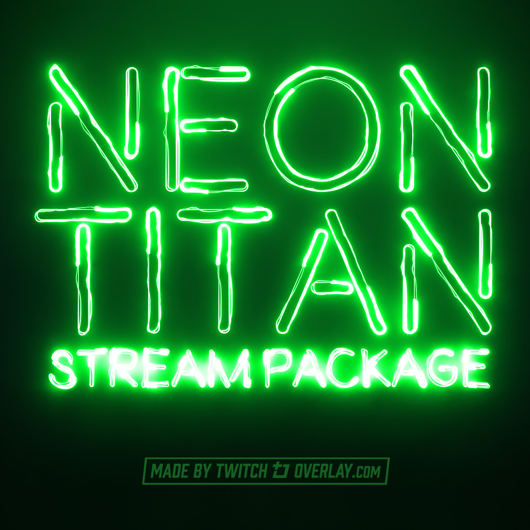 Neon Titan - Neon Green Stream Package