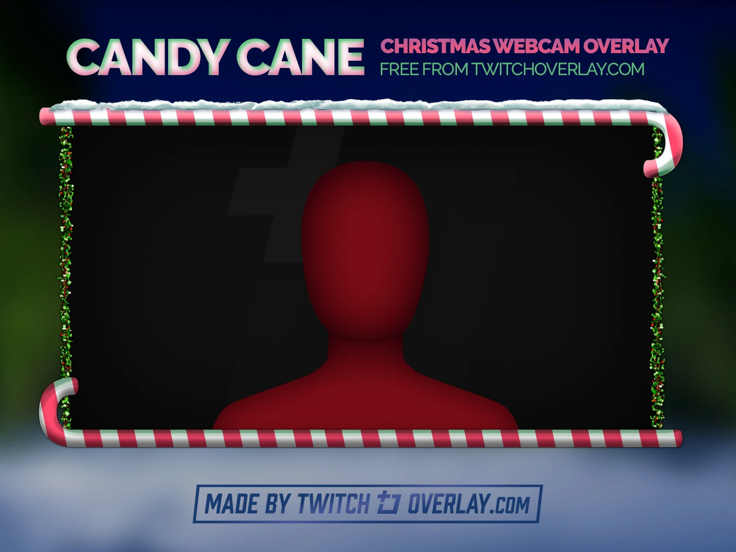xmas twitch overlay