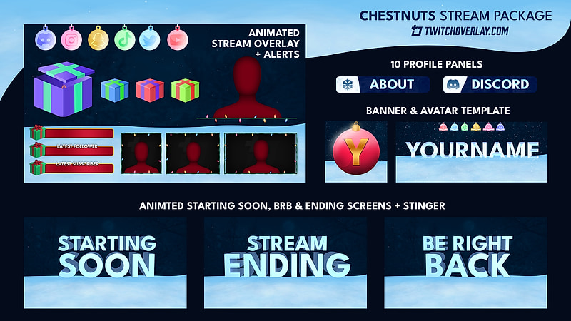 Chestnuts - Christmas Stream Package