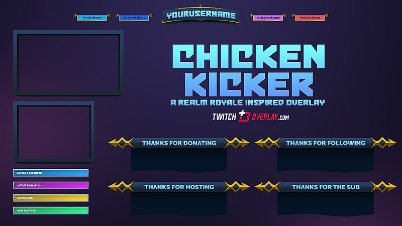 Chicken Kicker Deluxe - Realm Royale Overlay
