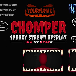 Chomper - Halloween Stream Overlay