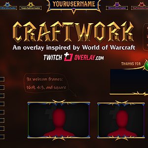 Craftwork - World of Warcraft Stream Overlay