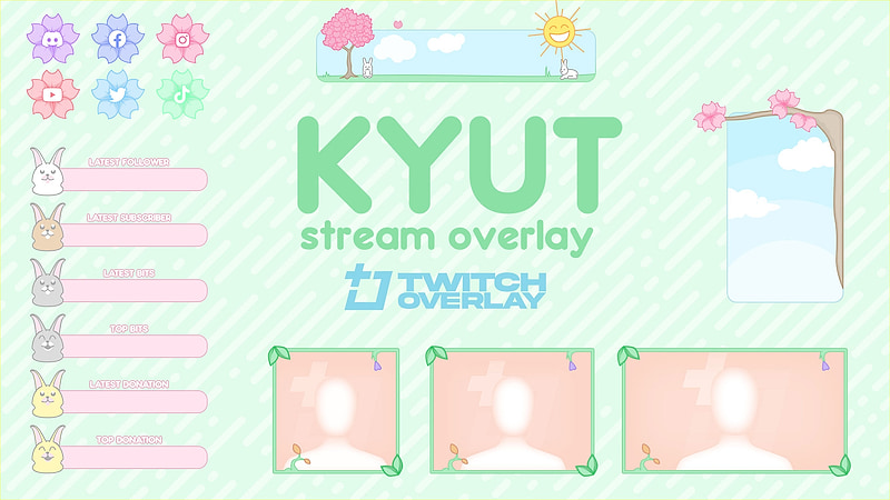 Twitch overlays for live scene design Twitch overlays for live scene design