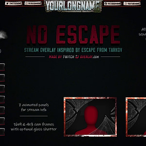 No Escape - Escape from Tarkov Twitch Overlay