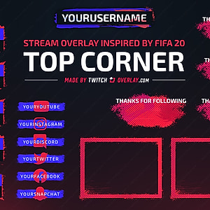 Top Corner - FIFA Stream Overlay