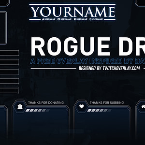 Rogue Droid - Free Star Wars Twitch Overlay