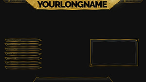 Gold Leaf - Animated Gold Stream Overlay