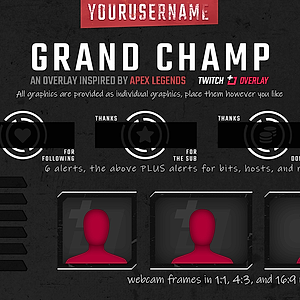 Grand Champ Deluxe - Apex Legends Twitch Overlay