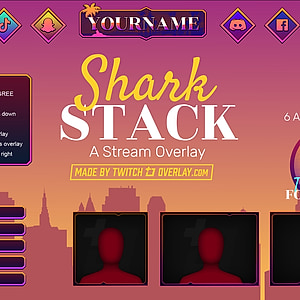 Shark Stack - GTA 5 Twitch Overlay