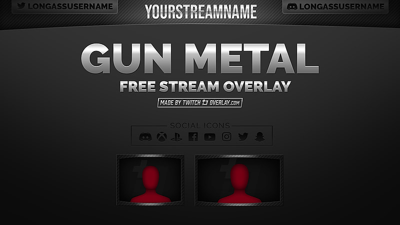 Metallic stream graphics and overlay style notes Metallic stream graphics and overlay style notes