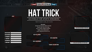 Hat Trick - Sports Stream Overlay