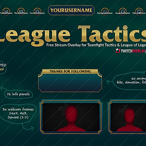 League Tactics - League of Legends Twitch Overlay