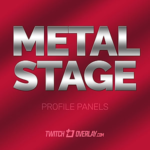 Metal Stage - Curtain Profile Graphics