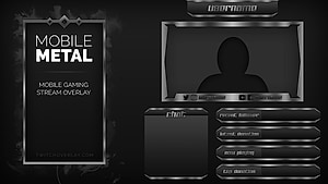 Mobile Metal - Mobile Gaming Stream Overlay