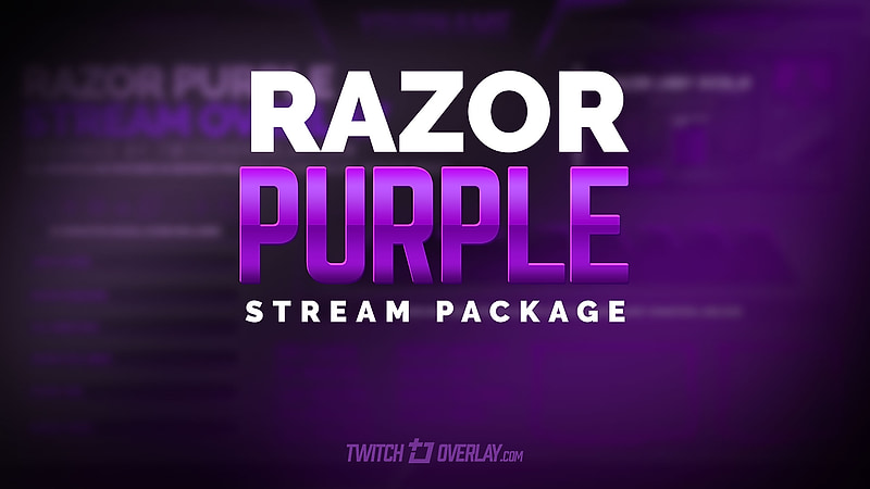 Premium stream graphics for a more complete setup Premium stream graphics for a more complete setup