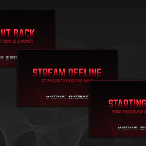 Razor Red - Red Stream Screens