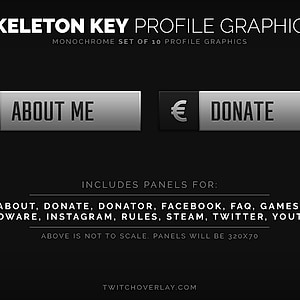 Skeleton Key - Professional Profile Graphics