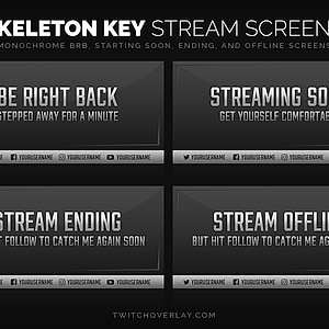 Skeleton Key - Professional Stream Screens