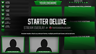 Starter Deluxe - Green Overlay